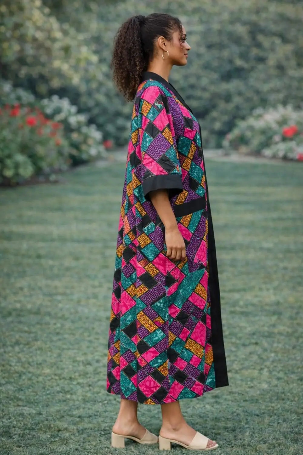 Patchwork Kimono Jacket